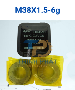 Dưỡng kiểm ren ngoài M38×1.5-6g – Thread Ring Gauge M38*1.5-6g – VGMF