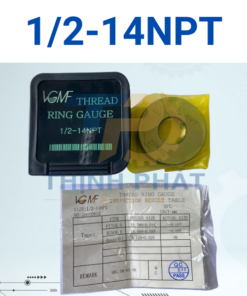 Dưỡng kiểm ren ngoài 1/2-14NPT – Thread Ring Gauge 1/2-14NPT – VGMF