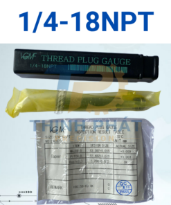 Dưỡng kiểm ren trong 1/4-18NPT – Thread Plug Gauge 1/4-18NPT – VGMF