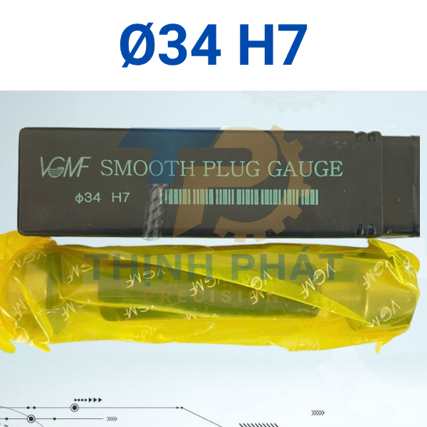 34-H7 Dưỡng kiểm VGMF 34-H7 – Dưỡng kiểm lỗ 34H7 chính xác | Thịnh Phát Precision