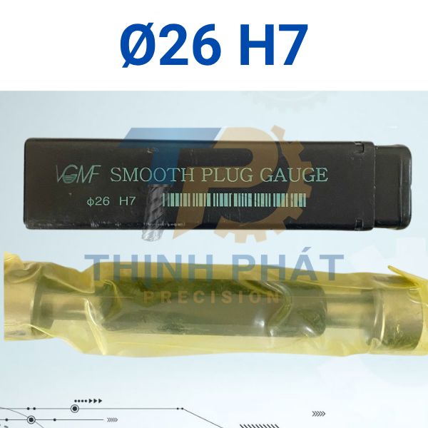 26-H7 Dưỡng kiểm VGMF 26-H7 – Dưỡng kiểm lỗ 26H7 chính xác | Thịnh Phát Precision