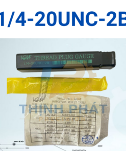 Dưỡng kiểm ren trong 1/4-20UNC-2B – Thread Plug Gauge 1/4-20UNC-2B – VGMF