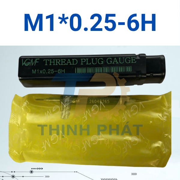 M1*0.25-6H Dưỡng kiểm ren trong M1×0.25-6H – Thread Plug Gauge M1*0.25-6H – VGMF