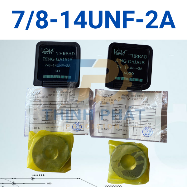 78-14UNF-2A Dưỡng kiểm ren ngoài 7/8-14UNF-2A – Thread Ring Gauge 7/8-14UNF-2A – VGMF
