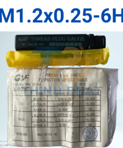 Dưỡng kiểm ren trong M1.2×0.25-6H – Thread Plug Gauge M1.2*0.25-6H – VGMF