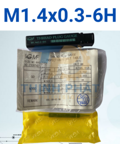 Dưỡng kiểm ren trong M1.4×0.3-6H – Thread Plug Gauge M1.4*0.3-6H – VGMF