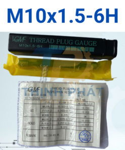 Dưỡng kiểm ren trong M10×1.5-6H – Thread Plug Gauge M10*1.5-6H – VGMF