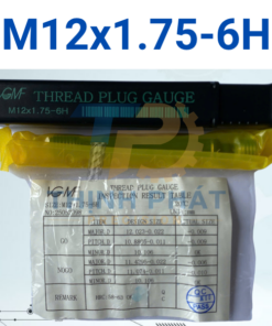 Dưỡng kiểm ren trong M12×1.75-6H – Thread Plug Gauge M12*1.75-6H – VGMF