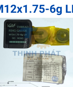 Dưỡng kiểm ren ngoài M12×1.75-6g LH – Thread Ring Gauge M12*1.75-6g LH – VGMF