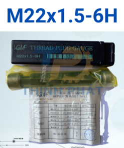 Dưỡng kiểm ren trong M22×1.5-6H – Thread Plug Gauge M22*1.5-6H – VGMF