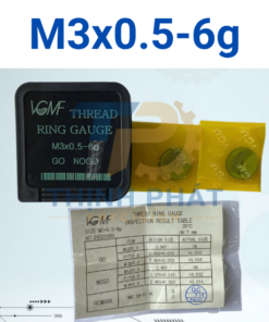 Dưỡng kiểm ren ngoài M3×0.5-6g – Thread Ring Gauge M3*0.5-6g – VGMF